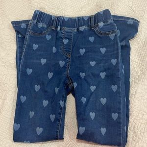 Mini Boden Kids Heart Jeans Size 11y